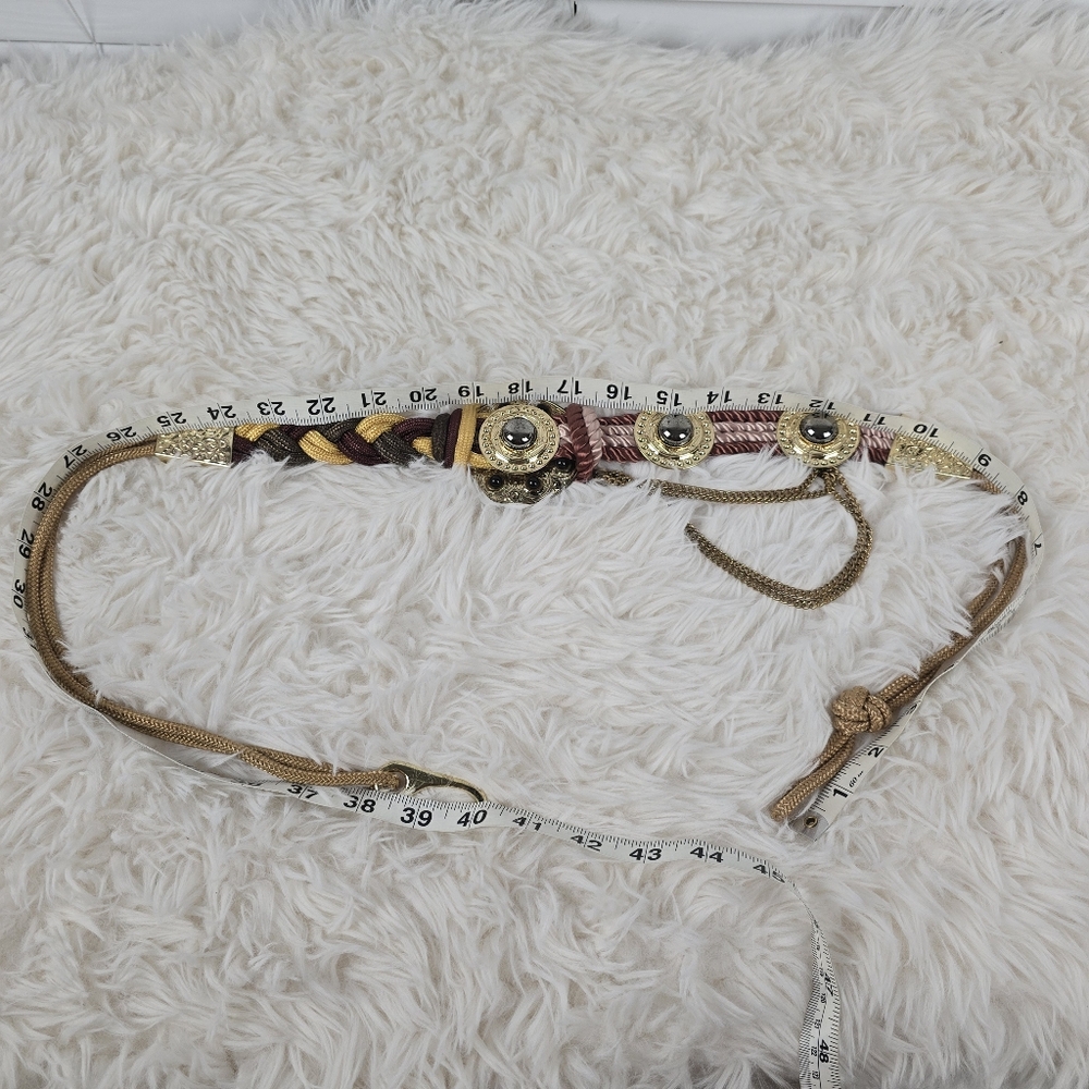 Braided Rope Belt With Adjustable Sizing - Picture 11 of 15